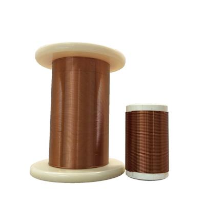 China Enameled Copper High Temperature Magnet Wire Thermal Class 220 AWG 38-8 Natural Color for sale