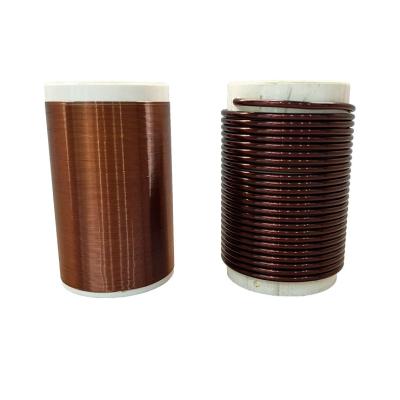 China 0.10mm - 3.20mm Polyamide Imide Enamelled Copper Wire Thermal Class 220 AWG 38-8 for sale