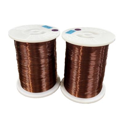 China Thermal Class 220 Round Polyamide Imide Enameled Wire AIW Single AWG 38-8 for sale