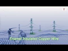 polyamide imide enameled copper wire aiw grade one awg 38-8 gb iec standard