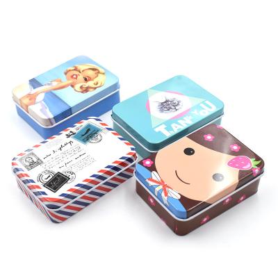 China Other Metal Storage Box Cartoon Candy Collection Sewing Kit Accessories Containers Sewing Case for sale