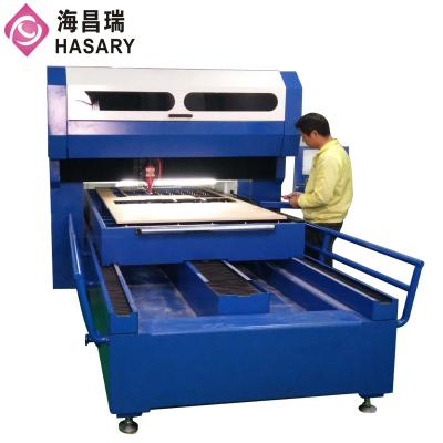 China Two laser heads electronic products wood lase rdie cutting machine price with high speed for sale