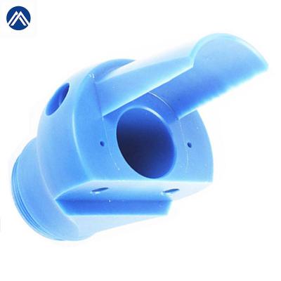 China Auto plastic nylon block cnc machining parts ABS custom pom machining turning service for machine parts for sale