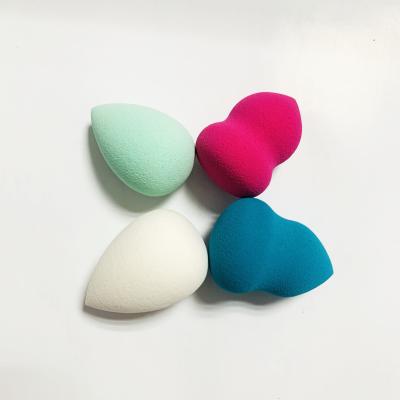 China 2020 SBR100% Hot Selling SBR100% Makeup Sponge Base Blast Latex Makeup Sponge Droplet Liquid Makeup Egg for sale