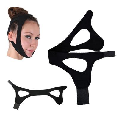 China competitive price factory outlet anti snoring Chin Strap Triangle anti snoring belt drag chin to prevent dislocation for sale