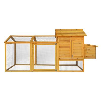 China Breathable Wooden Chicken Cage House for sale