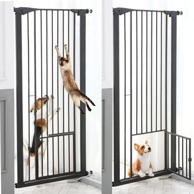 China Viable Safety Gate Stairs Guard Railing Fence Pet Dog Gate for sale