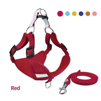 China Wholesale Pet Traction Chest Strap Reflective Vest Chest Stocked Outdoor Chest And Special Back for sale