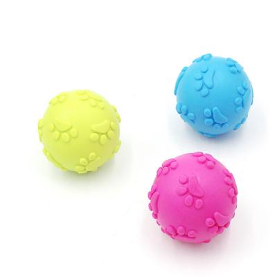 China Sustainable Eco Friendly Interactive Chew Ball Dog Good Price Durable Chew Balls Toys for sale