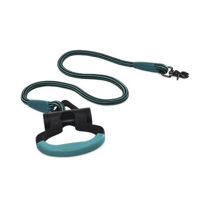 China Lights Dog Leash With Bag Waste Dispenser Durable Soft Touch Dog Power Leash for sale