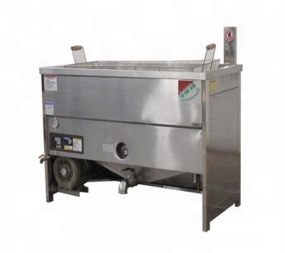 China food & Beverage Plant Oil-water Fried Chicken / Gas French Fries Fryer French Fries Machine for sale