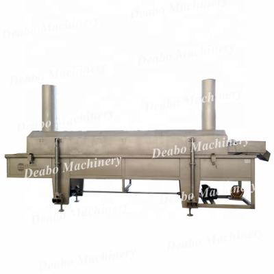 China food & Electric Beverage Plant or Gas Continuous Conveyor Deep Fryer for Chicken and Nugget for Food Manufacturer for sale