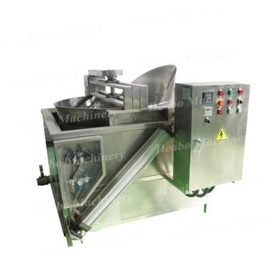 China Hotels Stainless Steel Batch Production Frying Machine For Puffed Snacks And Potato Chips For Medium Food Factory for sale