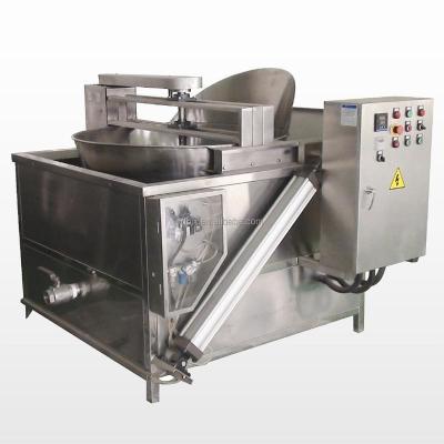 China Hotels Stainless Steel Batch Production Frying Machine For Puffed Snacks And Potato Chips For Medium Food Factory for sale