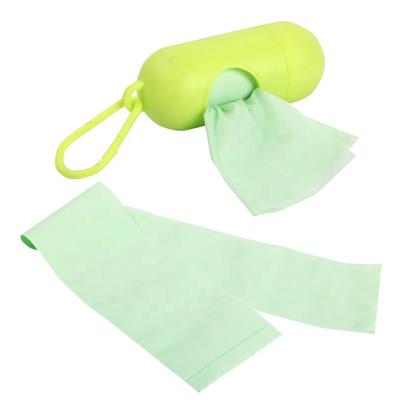 China Sustainable Custom Design 100% Biodegradable Eco-Friendly Disposable Dog Poop Bag for sale