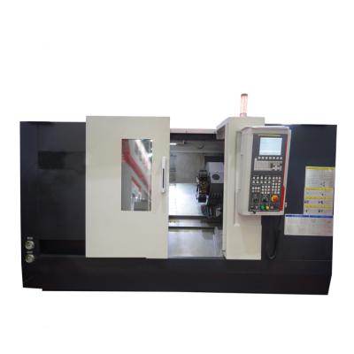 China Machinery Repair Shops TCK56A China Metal Lathe Taiwan Rail Slope Bed Linear CNC Lathe Machine for sale