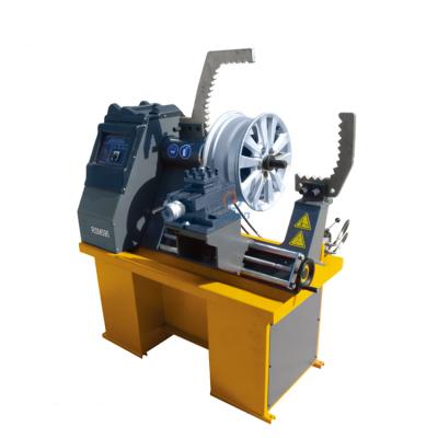 China Repair Car Alloy Edges RSM595 Wheel Rim Straightening Repair Lathe Machine for sale