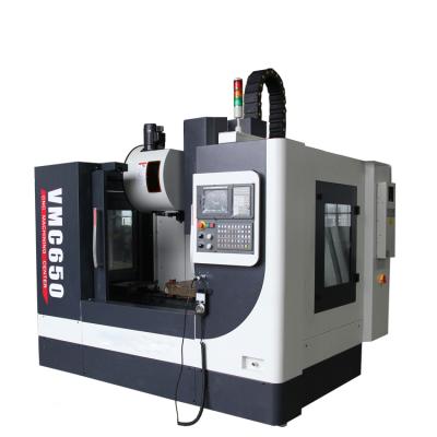 China VMC650 Machinery Repair Shops CNC 4 Axis Milling Machine Machining Center CNC Milling Machine for sale