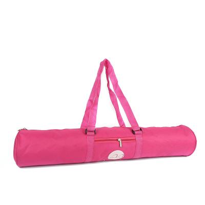 China Waterproof Tote Bags Women Canvas Yoga Mnat Sports Duffle Mat Storage Bag Custom Gym Yoga Wholesale Hemp Pink Body Buliding for sale