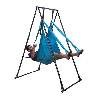 China Modern High Quality Multifunctional Adjustable Overhead Yoga Hammock Overhead Support Stand For Sandbag Traction-UPS Stand for sale