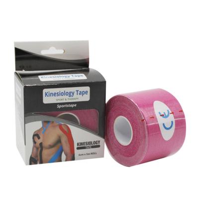 China Quality Korean Synthetic Printing Kinesiology Japan Kinesio Sport Tape Biodegradable Medical OEM 5cm Bulk Knee For Athletes OEM for sale