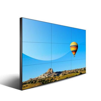 China Indoor Video Wall 2x2 3x3 4x4 Narrow Bezel 1.7mm Lcd Screen 55 Inch Lcd Advertising Splicing Display for sale