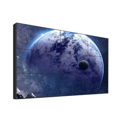 China Indoor Multiple Splicing 4K Large Screen 55 Inch Wall Mount Video Wall Monitor Ultra Narrow Bezel 3.5mm Lcd Display With Controller for sale