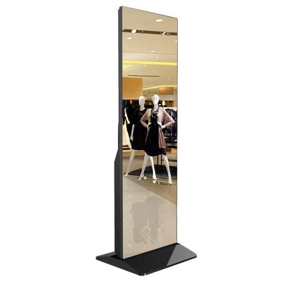 China 43 inch indoor indoor multi touch advertising lcd led display touch screen kiosk price floor standing advertising led display for sale