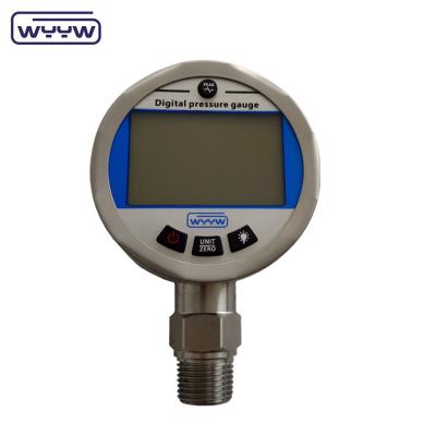 China Bar Psi InHg Precision Portable Digital Pressure Gauge 80mm 100mm for sale