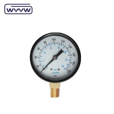 Cina Manometro normale dell'aria Argon Gas Pressure Meter OEM personalizzato in vendita