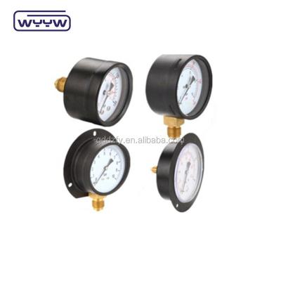 China Tipos De Manometros Economy Pressure Gauge Manometer 100mm Case Size for sale