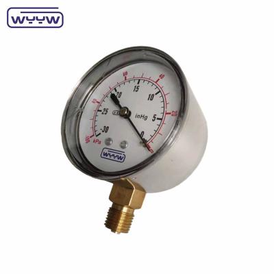 China Mbar Kpa General Steel Capsule Pressure Gauge 100mm OEM ODM OBM Customized for sale