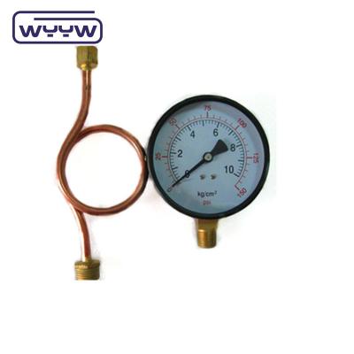 China Medidor de alta presión de 60 mm y 100 mm con agua de tubo radiante en venta