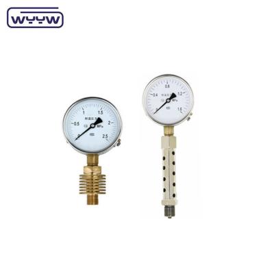 China Diaphragm Seal Radiator Pressure Gauge Stainless Steel Pressure Gauge For Steam for sale