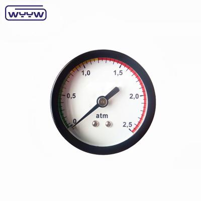 China Economical Back Or Bottom Mount Pressure Gauge With NPT Or BSP Connection for sale