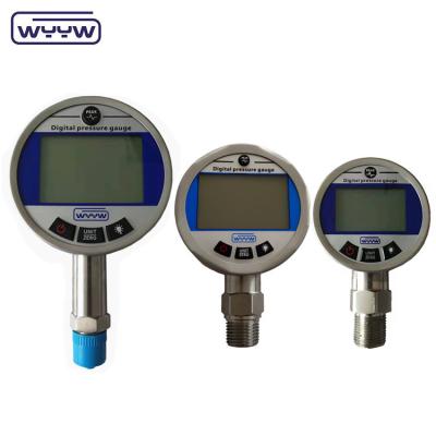 China Vaccum Pressure Limits Digital Pressure Gauge With 80mm Diameter Working Temp 20-140 °F for sale