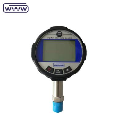 China 100mm Digital Pressure Gauge 12 Months Working Temp 20- 140 °F -6.67 To 60°C Accurate Measurement for sale