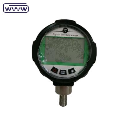 China Working Temp 20-140 °F -6.67 To 60°C 80mm Digital Pressure Gauge With 304SS Element Material for sale