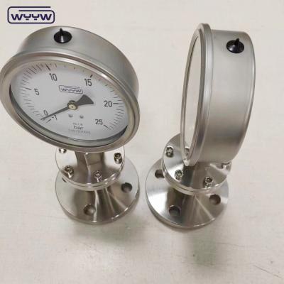 China 1/2 Thread Size Bourdon Tube Pressure Gauge with 1/4 Inch NPT Connection Size for Accurate Pressure Measurement for sale