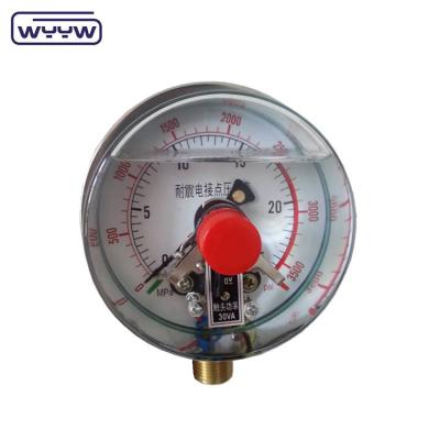 China 100mm Electric Contact Pressure Gauge for Industrial Pressure Measurement in Demanding Environments for sale