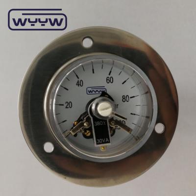 China 63mm Electric Contact Pressure Gauge for All Around World Industrial Applications for sale