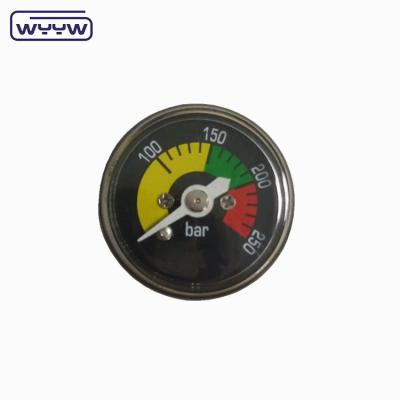 China Back Mounting Mini Pressure Gauge With Psi Scale Unit And Customization Options for sale