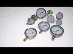 2.5“ Glycerine Oil Filled Pressure Gauge , Lm Bar Pressure Gauge