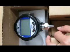 65mm 80mm 100mm Digital Pressure Gauge Manometer With Rubber Boot Cover