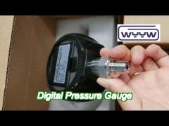 bar psi inhg precision portable digital pressure gauge 80mm 100mm