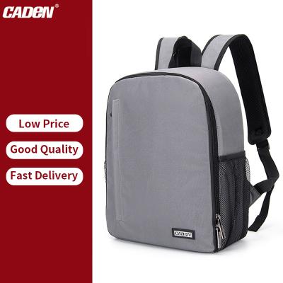 China CADeN D6-2S Professional Outdoor Travel DSLR/SLR Mirrorless Camera Custom Waterproof Dslr Video Camera Bag Backpack with Inner Pocket for Laptop for sale