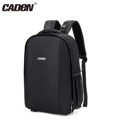 China CADeN D10 Canton factory wholesale custom made polyester large capacity dslr camera backpack waterproof bag for men 28*12*43cm for sale