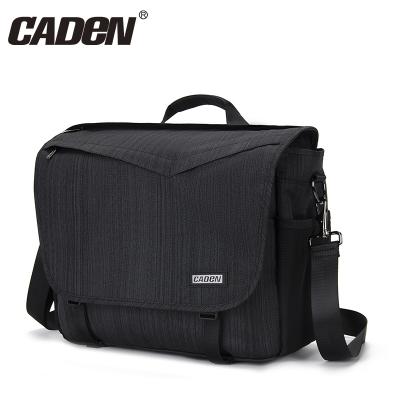 China CADeN K11 Wholesale Large Capacity Custom Waterproof Cross - Body Messenger Single Shoulder DSLR Camera Bag For Men 35*15*26cm for sale