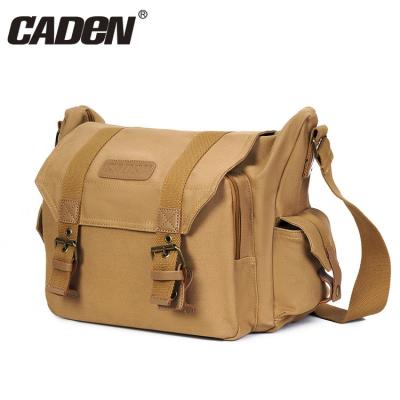 China CADeN F1 Wholesale High Quality Low Price Durable Waterproof Custom Canvas Shoulder Cross - Body Camera Bag 32*12*29 cm for sale