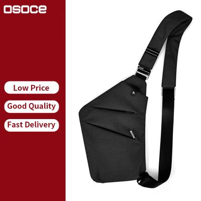 China Wholesale Polyester OSOCE Factory Fashion Chest Bag Classic Hot Selling Custom Sling Bag Cross-body Bag B13-1 Outdoor Sport Large Capacity for sale